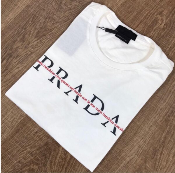 Camiseta Prada Branco-B-1530 - Image 4